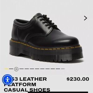 Doc Martens Platform Oxfords